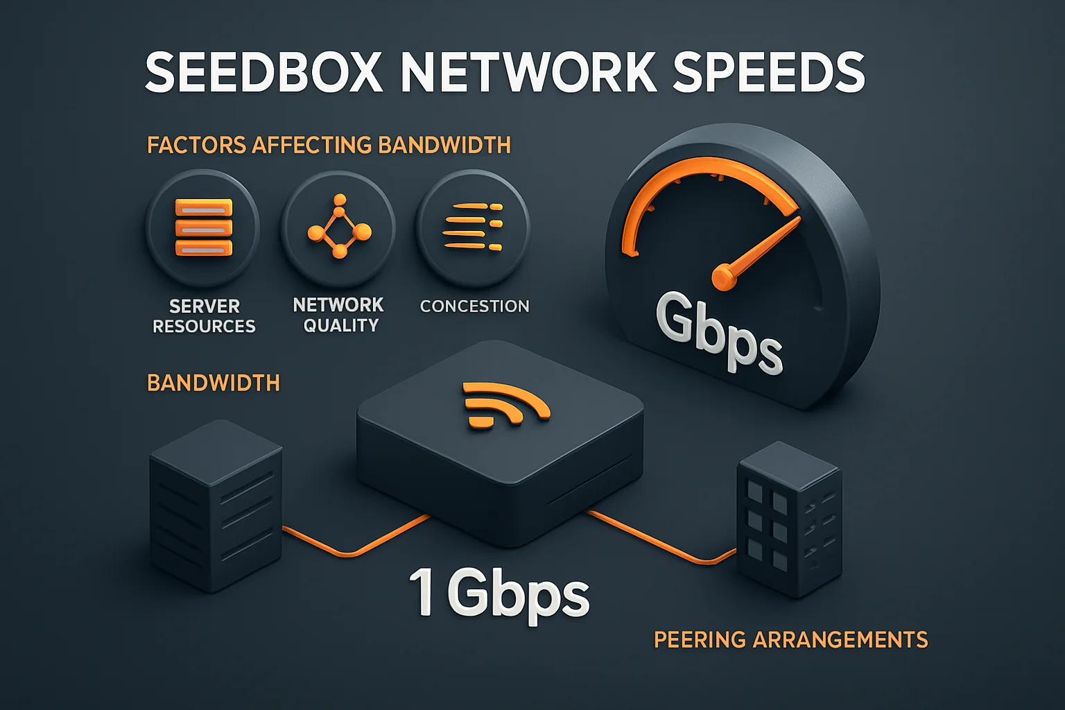 Comprendre les revendications de vitesse réseau pour les seedboxes